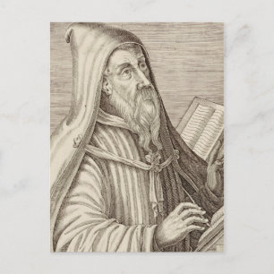 Carte Postale Saint Augustin de Hippo Docteur de l'Église