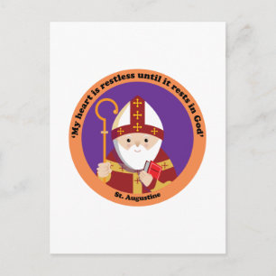 Carte Postale Saint Augustin d'Hippone