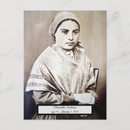 Carte Postale Saint Bernadette