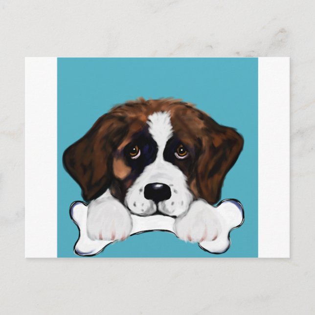 Carte Postale Saint-Bernard (Devant)
