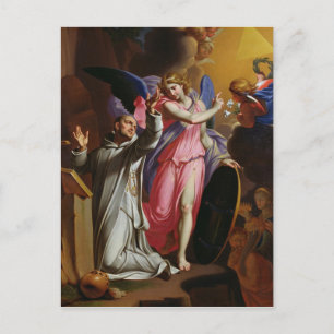 Carte Postale Saint Bruno à la prière, 1671