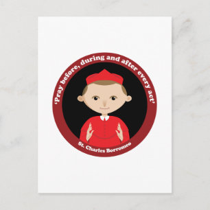 Carte Postale Saint Charles Borromeo