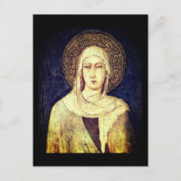 Saint Clare d'Assise par Simone Martini