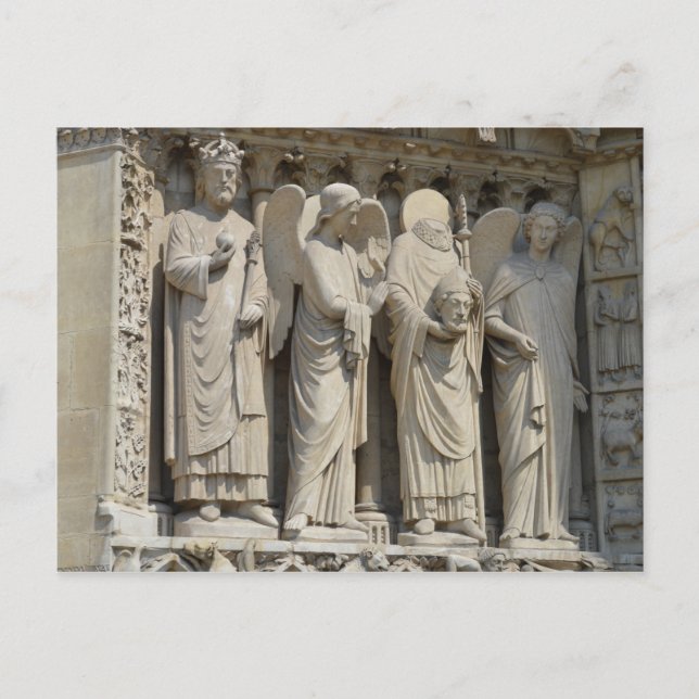 Carte Postale Saint Denis Notre Dame de Paris (Devant)