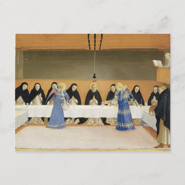 Carte Postale Saint Dominique et ses compagnons Fed par les Ange (Devant)