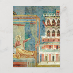 Carte Postale Saint François Rêve d'un palais plein d'armes