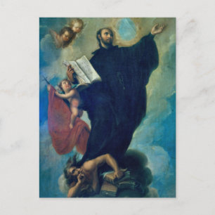 Carte Postale Saint Ignace Loyola par Miguel Cabrera