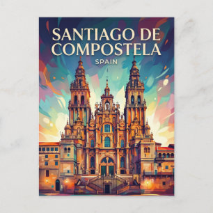 Carte Postale Saint-Jacques-de-Compostelle Espagne