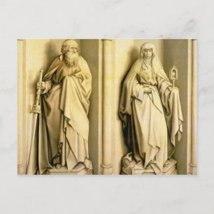 Carte Postale Saint Jacques le Grand et Saint Clare