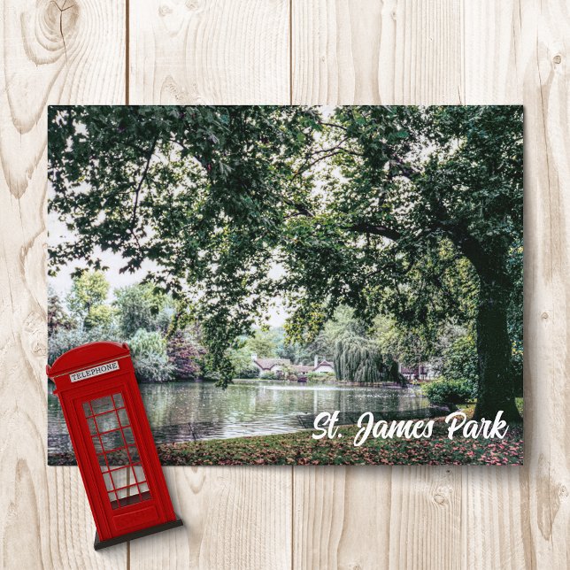 Carte Postale Saint James Park à Londres (Créateur téléchargé)