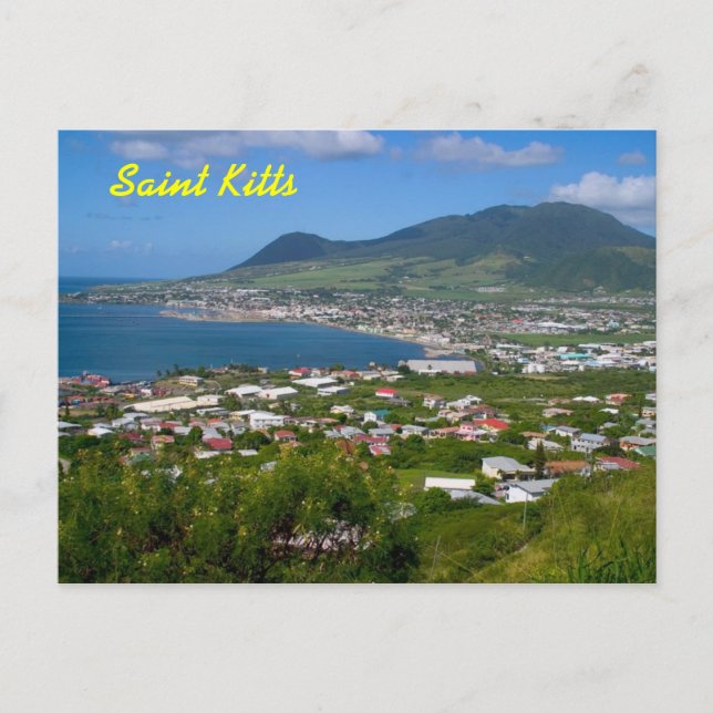 Carte postale Saint-Kitts (Devant)
