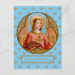 Carte Postale Saint Louis IX le roi (BK 004)