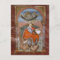 Saint Luc, de l'Évangile de Saint Riquier