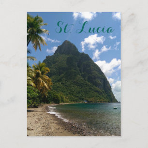 Carte postale Saint Lucia Gros Piton