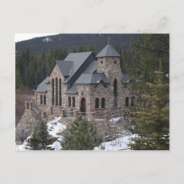 Carte Postale Saint Malo, église St Malo (Devant)