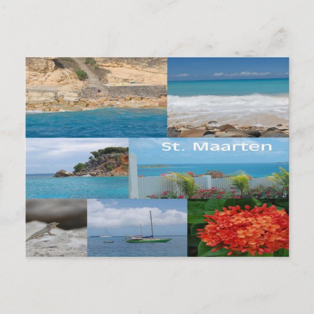 Carte postale Saint Martin - Saint Martin (Devant)