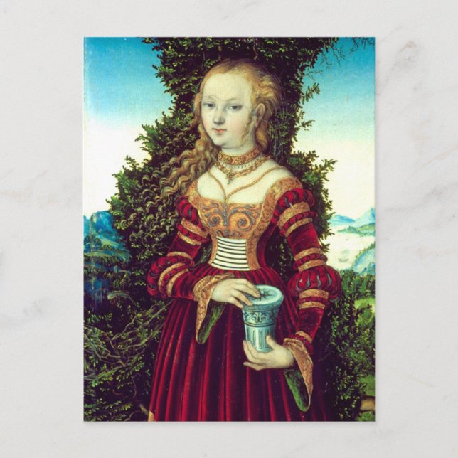 Carte Postale SAINT MARY MAGDALENE Détail, Parchemin (Devant)