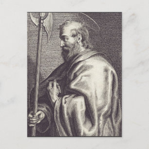 Carte Postale Saint Matthieu l'Évangéliste - Reproduction d'Art 