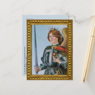 Carte Postale Saint Michel l'Archange (détail ; M 017)