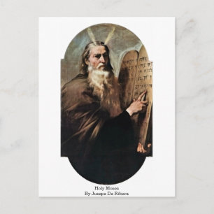 Carte Postale Saint Moïse Par Jusepe De Ribera