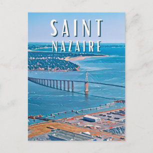 Carte Postale Saint Nazaire Photo Vintage 