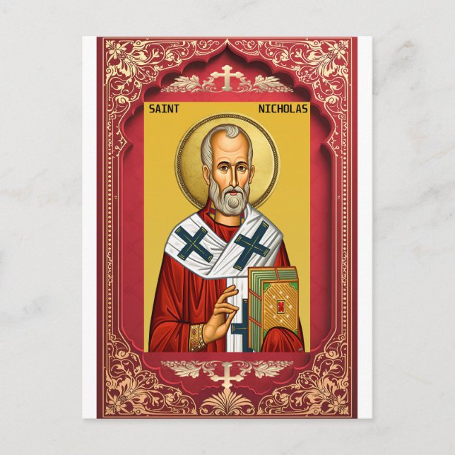 Carte Postale Saint Nicolas (Devant)