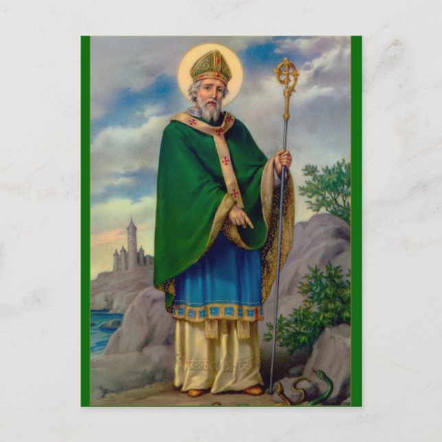 Carte Postale Saint Patrick (Devant)