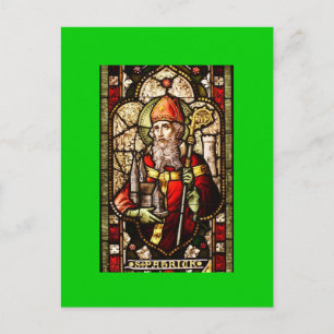 Carte Postale Saint Patrick Patron Saint d'Irlande