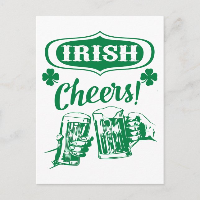 Carte Postale Saint Patrick's Day (Devant)