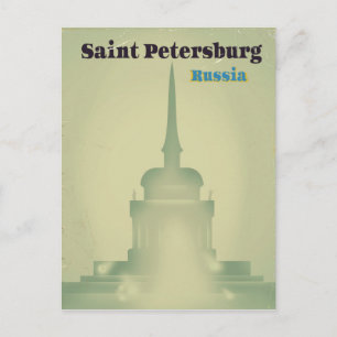 Carte Postale Saint-Pétersbourg Russie impression de voyage de s