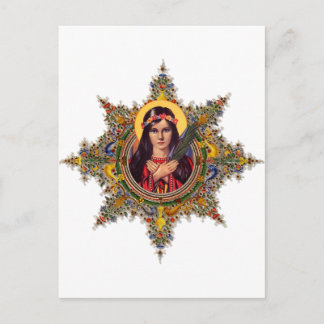 Carte Postale Saint Philomena, patron des bébés et des enfants