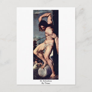 Carte Postale Saint-Sébastien Par Titien