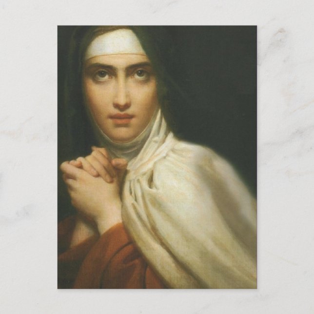 CARTE POSTALE SAINT TERESA D'AVILA (Devant)