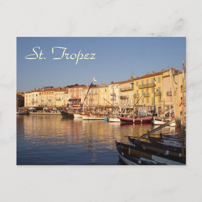 Carte postale Saint-Tropez (Devant)