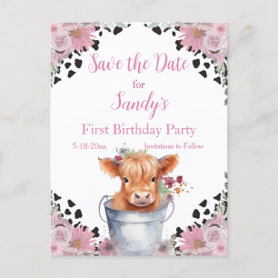 Carte Postale Saint Vache premier anniversaire, Enregistrer la d