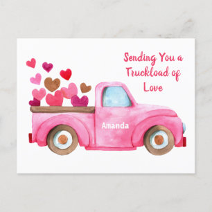Carte Postale Saint Valentin   Vous envoyer l'amour personnalisé