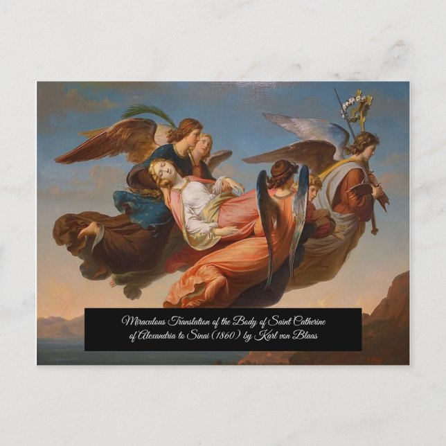 Carte Postale Sainte-Catherine (Devant)