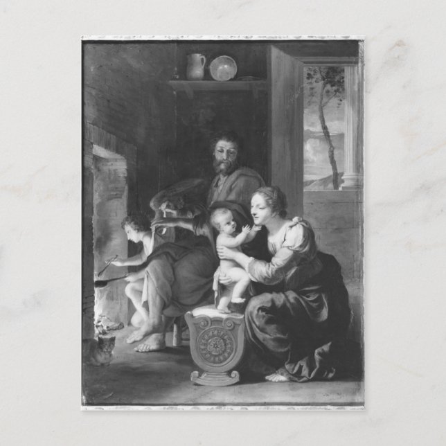 Carte Postale Sainte Famille, après 1650 (Devant)