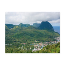 Sainte-Lucie, pitons de Soufrière