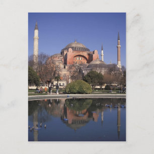 Carte Postale Sainte-Sophie, Istanbul, Turquie