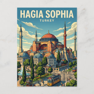 Carte Postale Sainte-Sophie Turquie
