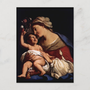 Carte Postale Sainte Vierge Marie et Enfant Jésus-Sirani