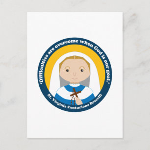 Carte Postale Sainte Virginie Centurione Bracelli