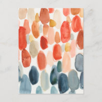 Saison des agrumes - Corail et pierres bleues