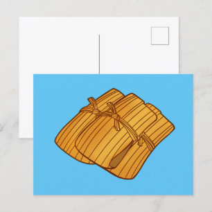 Carte Postale Saison mexicaine authentique de Tamales