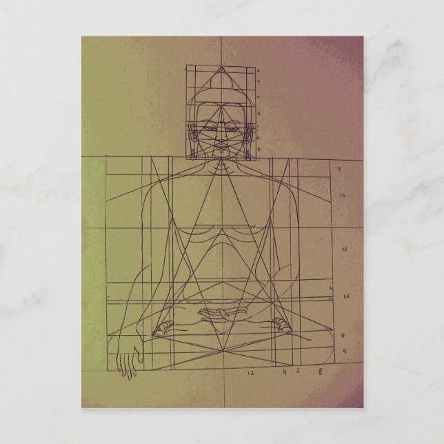 Carte postale Sakyamuni Buddha (Devant)