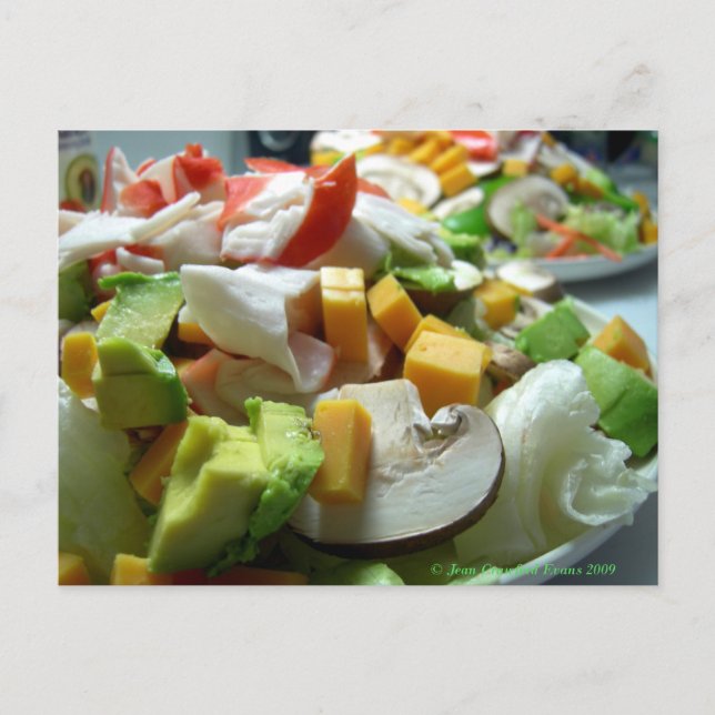 Carte Postale Salade grave (Devant)