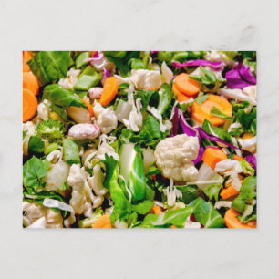 Carte Postale Salade mixte