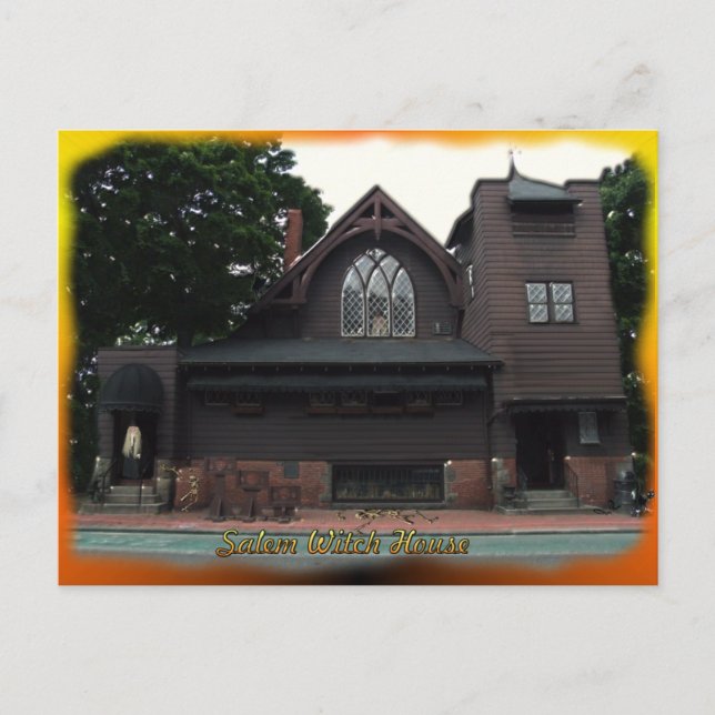 Carte postale Salem Witches House (Devant)
