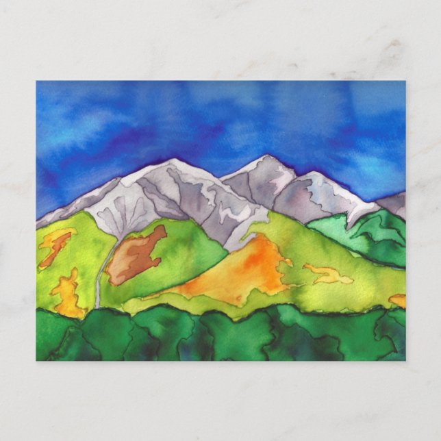 Carte postale "Salida, CO Mountains" (Devant)